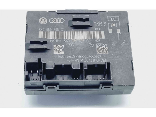 Блок комфорта 8X0959795C Audi Q3 8U