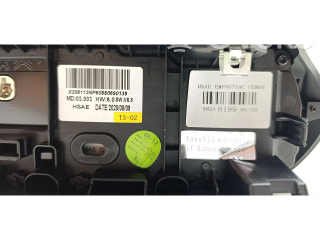 Дисплей    982461998000   Peugeot 2008 II