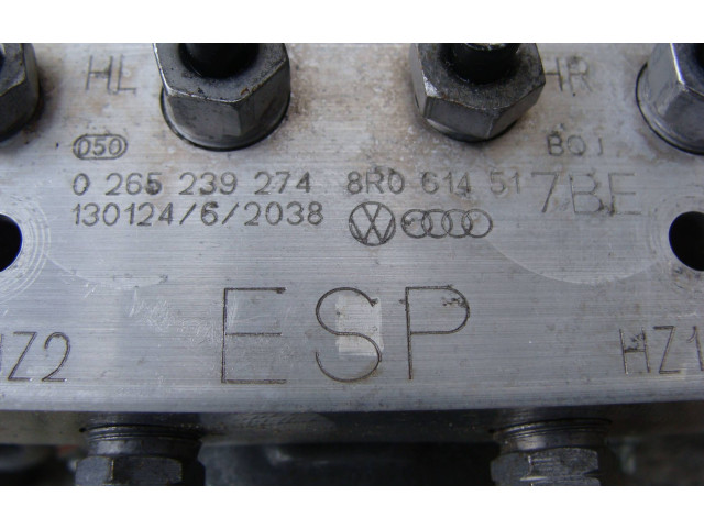 Блок АБС 8R0614517BE, 0265239274 Audi Q5 SQ5 2008 - 2017 года