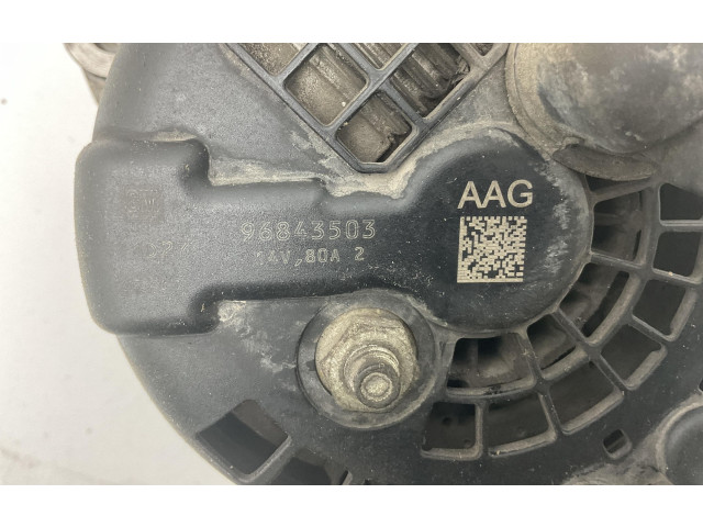 Генератор 96843503, 96843503   Chevrolet Spark      