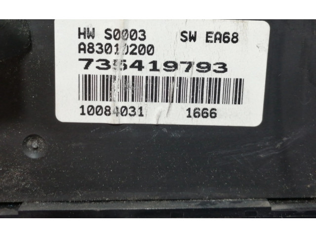 Модуль блока управления кондиционером 0735340630   Fiat Grande Punto