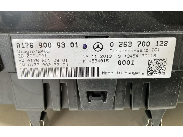 Панель приборов A1769009301, A1769009301   Mercedes-Benz A W176       