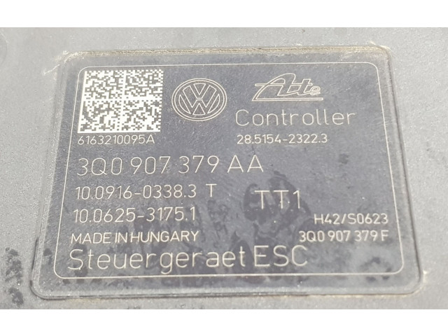 Блок АБС 3Q0907379AA, 3Q0614517AF Volkswagen Golf VII 2013 - 2019 года