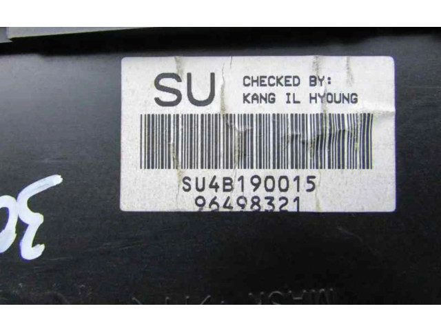 Přístrojová deska Chevrolet Rezzo 96498321