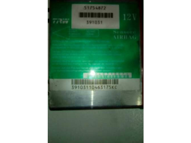 Блок подушек безопасности 51754872 Fiat Grande Punto