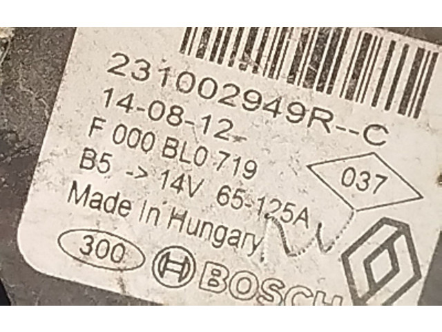 Шатун K9K612 231002949R, F000BL0719 Dacia Dokker