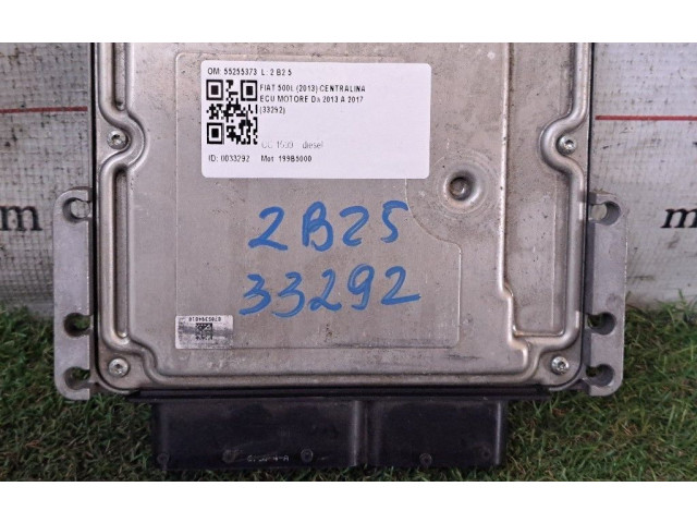 Блок управления двигателя 55255373, 199B5000 Fiat 500L