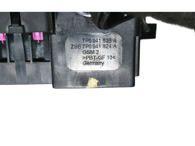 Pojistková skříňka Řídící jednotka BSM 7P0941828A, 7P0941824A Volkswagen Touareg II 2013