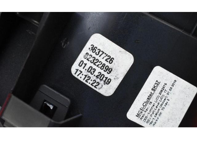 Панель приборов 5E0920781F, 5E0920781F Skoda Octavia Mk3 (5E)