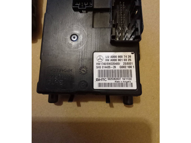 Модуль блока управления кондиционером A0009007426, 5HB01443526   Mercedes-Benz GLC X253 C253