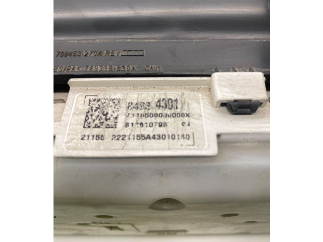 Přístrojová deska Chevrolet Silverado 2019 84608348, 812610798