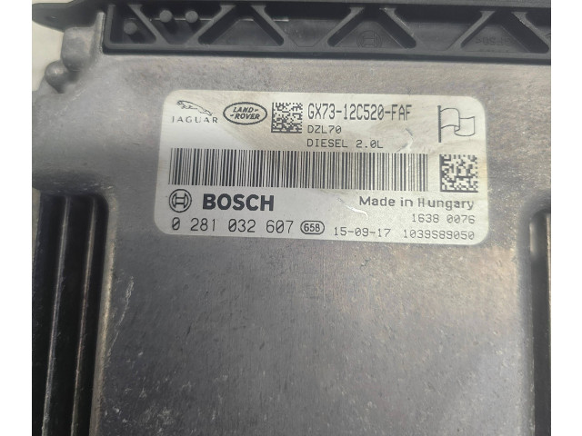 Блок управления двигателя GX7312C520FAF Jaguar XE