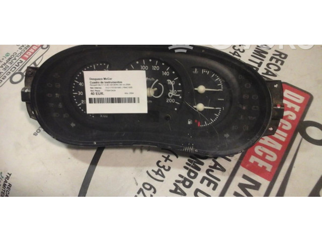 Спидометр (приборный щиток) 7700410434 Renault Clio II