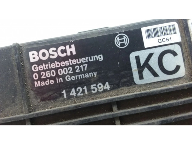 Блок управления коробкой передач 0260002217, 1421594 BMW 3 E36