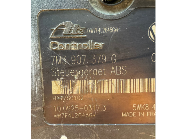 Блок АБС 7M3907379G, W7F4L2645G Ford Galaxy 1995 - 2000 года