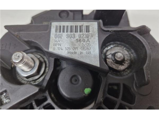 Генератор 6F903023F, 124525091   Audi A3 S3 8P      