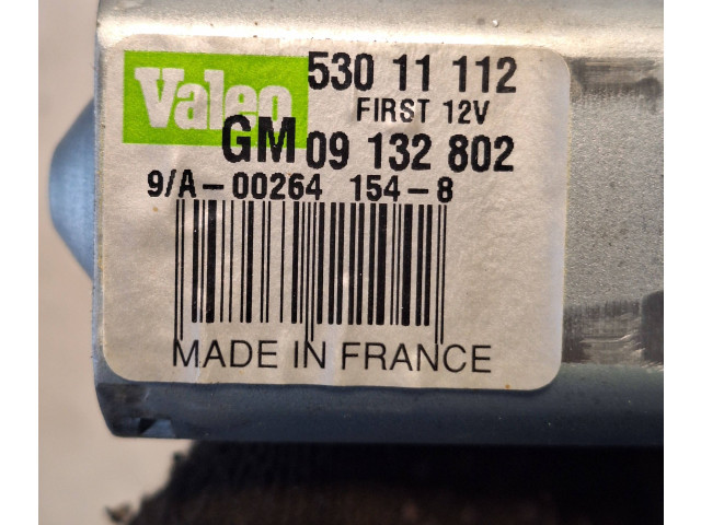 Моторчик заднего дворника 09132802, 53011112    Opel Meriva A