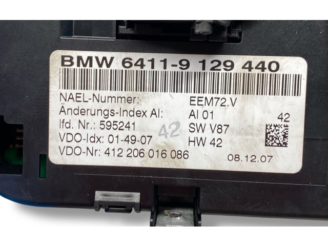 Блок управления климат-контролем 64119129440, 412206016086 BMW Z4 E85 E86