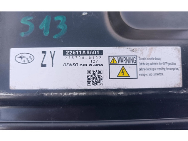 Блок управления двигателем Блок управления 22611AS601, 2757000102   Subaru Forester SH