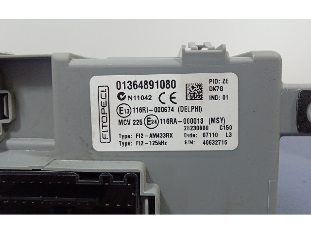 Блок предохранителей 01364891080, 01364891080 Fiat Qubo