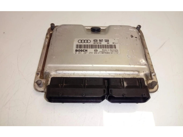 Блок управления двигателем Блок управления 4E0907560   Audi A8 S8 D3 4E