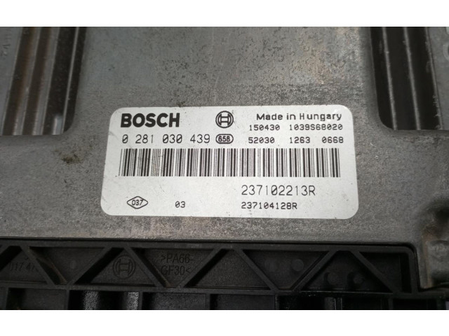 Блок управления двигателя 237102213R, 237104128R Dacia Logan II