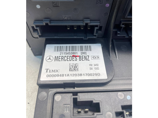   Pojistková skříňka 2115453801   Mercedes-Benz E AMG W211 2007