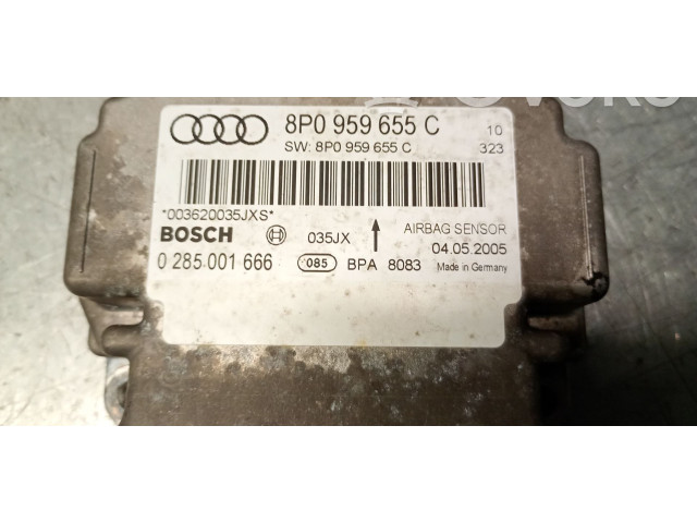 Блок подушек безопасности 8P0959655C, 8P0959655C Audi A3 S3 8P