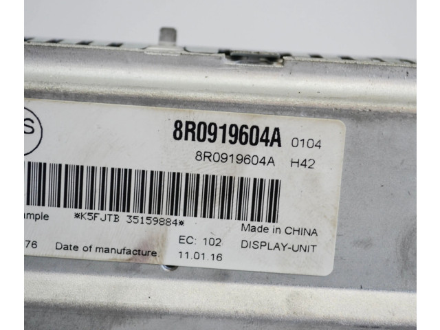 Дисплей 8R0919604A Audi Q5 SQ5