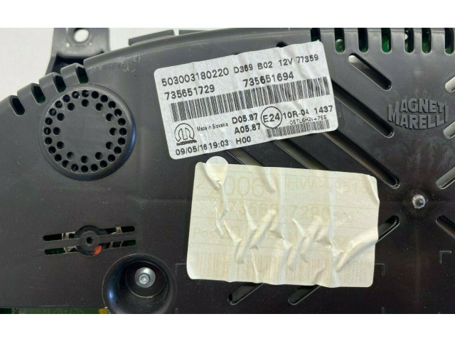 Панель приборов 735651694, 735651729 Jeep Renegade