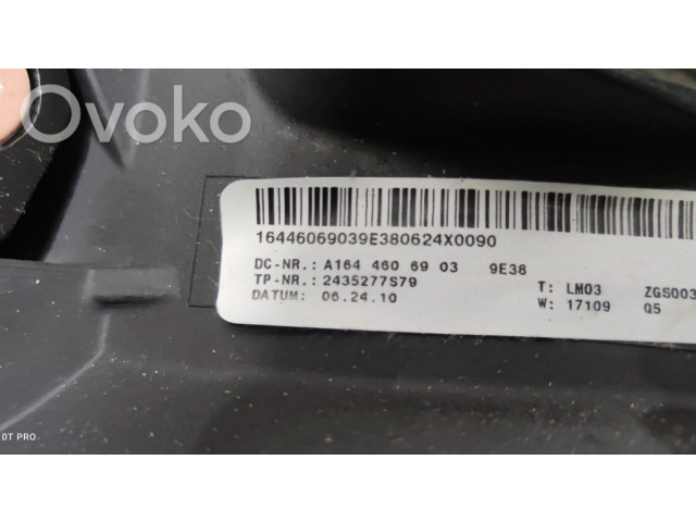 Руль Mercedes-Benz ML W164  2005-2011 года A1644606903      