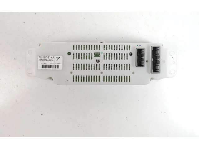 Блок управления климат-контролем 7820B061XA, CAB502A043A Mitsubishi Outlander