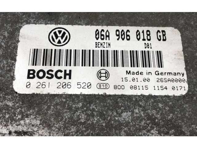 Блок управления двигателем Блок управления 06A906018GB Skoda Octavia Mk1 (1U)