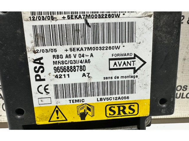 Блок подушек безопасности 9656888780 Citroen C2