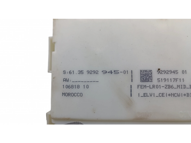 Блок комфорта 61359292945, 9292945   BMW 3 F30 F35 F31   