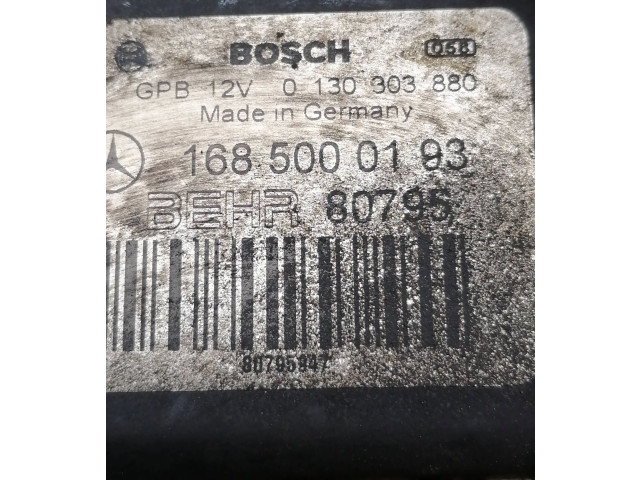 Вентилятор радиатора     1685000193    Mercedes-Benz A W168 