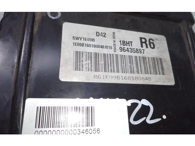 Блок управления двигателем Блок управления 96435897   Chevrolet Rezzo