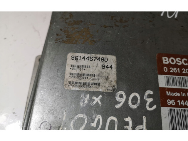 Блок управления двигателя 9614467480 Peugeot 306