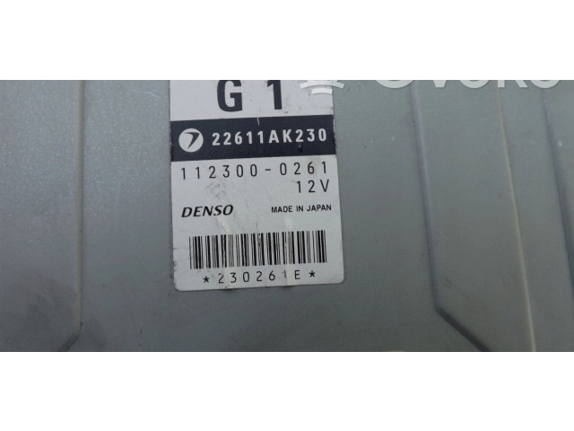 Блок управления двигателя 22611AK230, 1123000261   Subaru Forester SJ