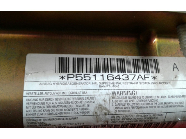 Боковая подушка безопасности P55116437AF Jeep Grand Cherokee (WJ)