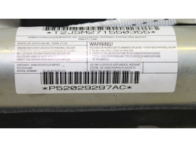 Боковая подушка безопасности P52029297AC, P52029297AC Jeep Grand Cherokee (WK)