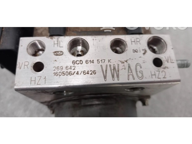 Блок АБС 6C0614517K Skoda Fabia Mk3 (NJ) 2015 - 2021 года