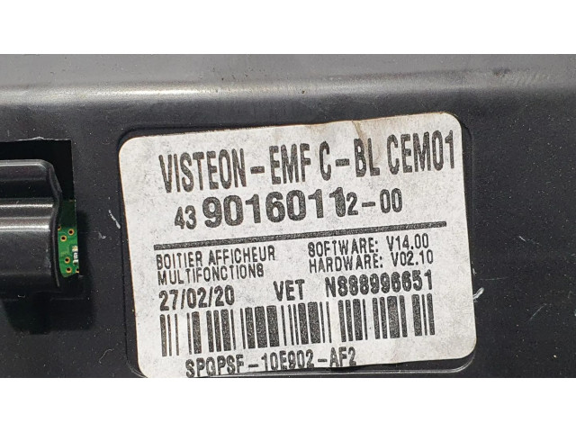 Дисплей 439016011200, 888996651 Citroen Berlingo
