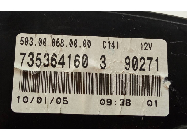 Панель приборов 735364160, 95KM Fiat Idea