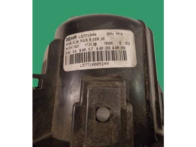 Вентилятор печки    L5771000, L57710005149   Citroen C5