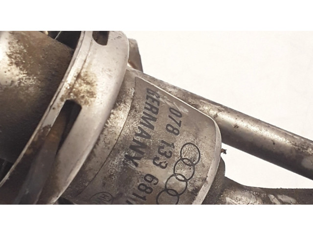 Vstřikovací lišta 078133681AJ, 078133681 Audi A6 S6 C5 4B pro benzínový motor 2.4 BDV