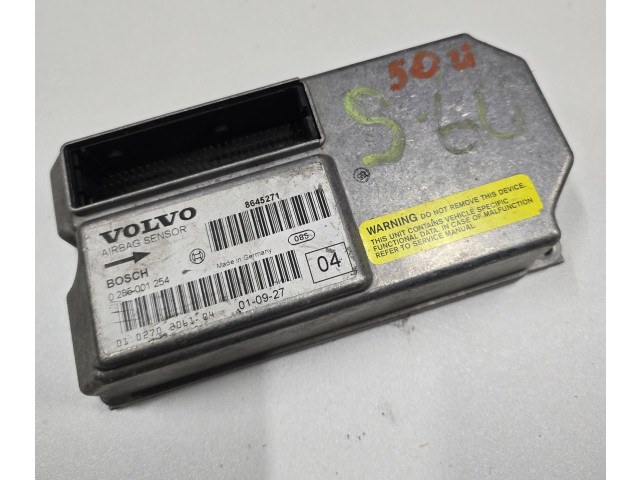 Блок подушек безопасности 0285001254, 8645271 Volvo S70 V70 V70 XC