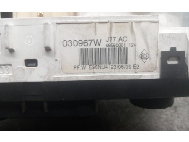 Блок управления климат-контролем 7701070473   Renault Clio III