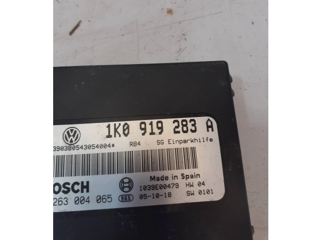 Блок подушек безопасности 1K0919283A, 1039E00479 Volkswagen Golf Plus