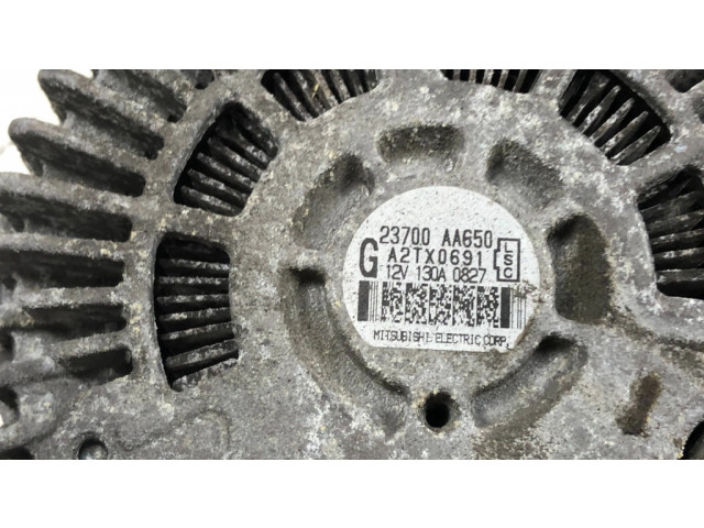 Генератор 23700AA650, 12V130A08271C Subaru Legacy 2.5